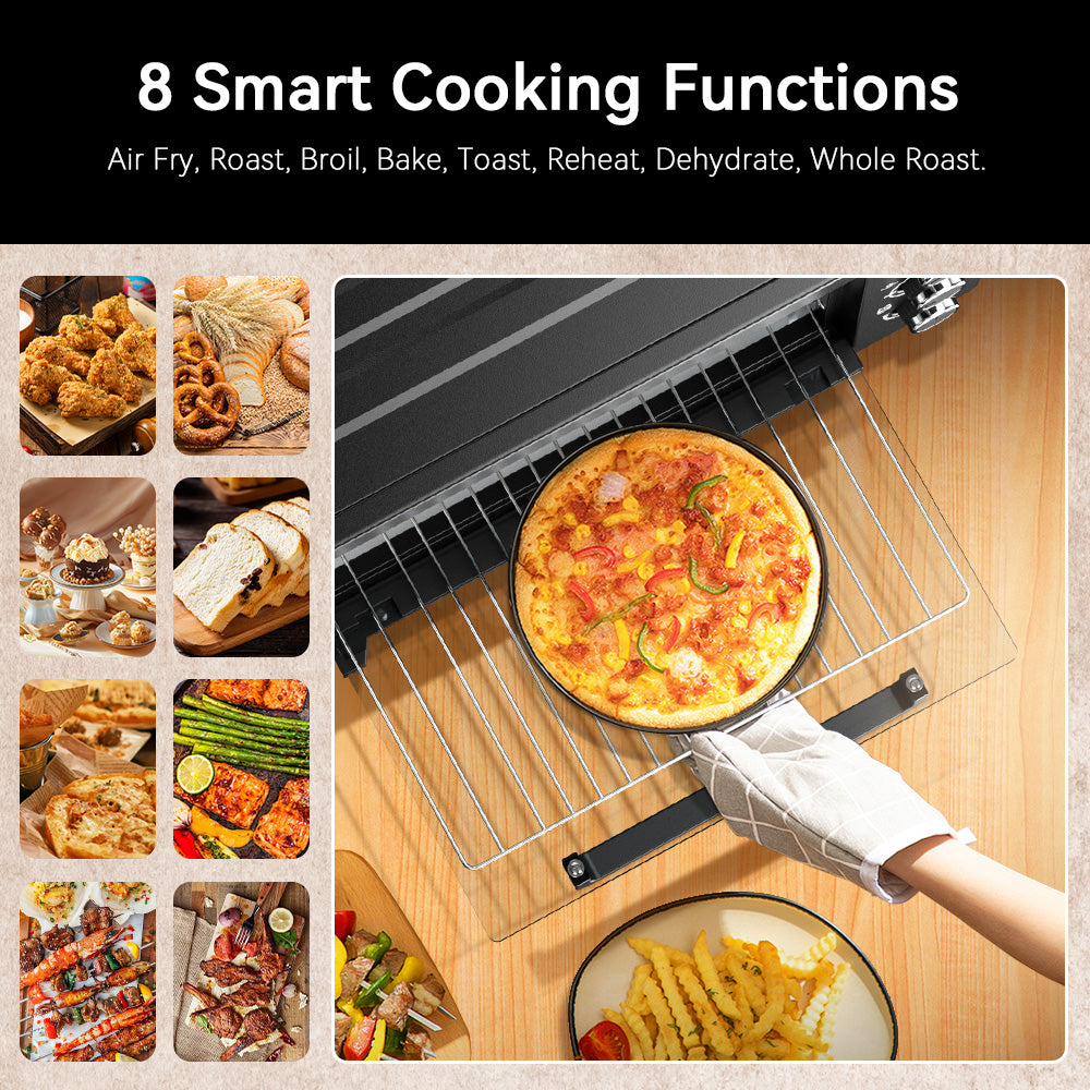HOMEDAS® 38L Smart Multi-Function Countertop Oven