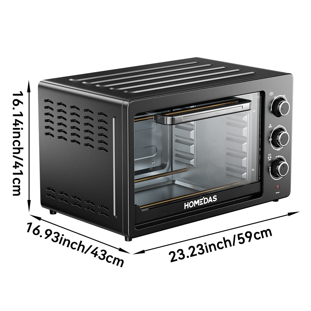 HOMEDAS® 38L Smart Multi-Function Countertop Oven