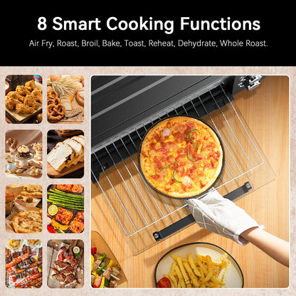 HOMEDAS® 38L Smart Multi-Function Countertop Oven