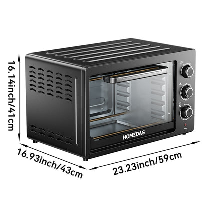 HOMEDAS® 38L Smart Multi-Function Countertop Oven