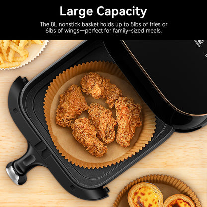HOMEDAS® 8L 6-in-1 Air Fryer Pro